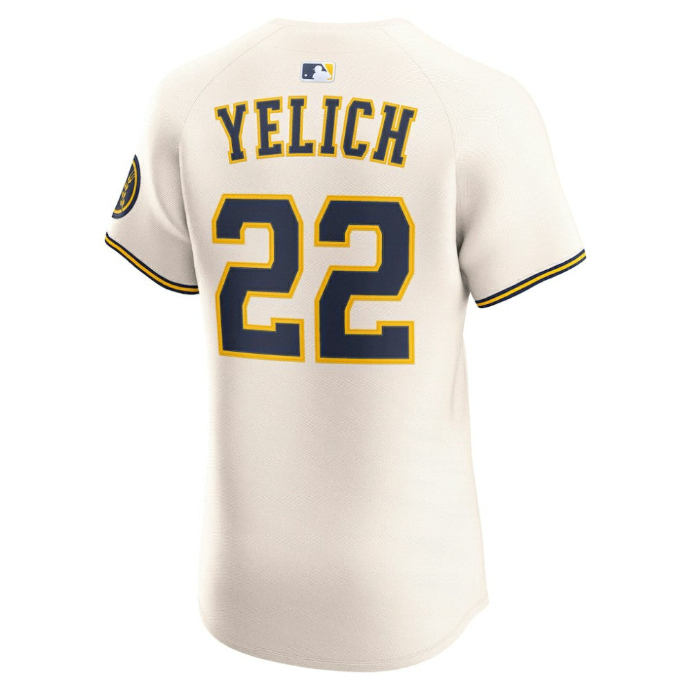Christian Yelich Milwaukee Brewers Nike Home Elite Player Jersey | MLB Outlet