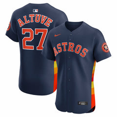 Jose Altuve Houston Astros Nike Alternate 2 Elite Player Jersey | MLB New