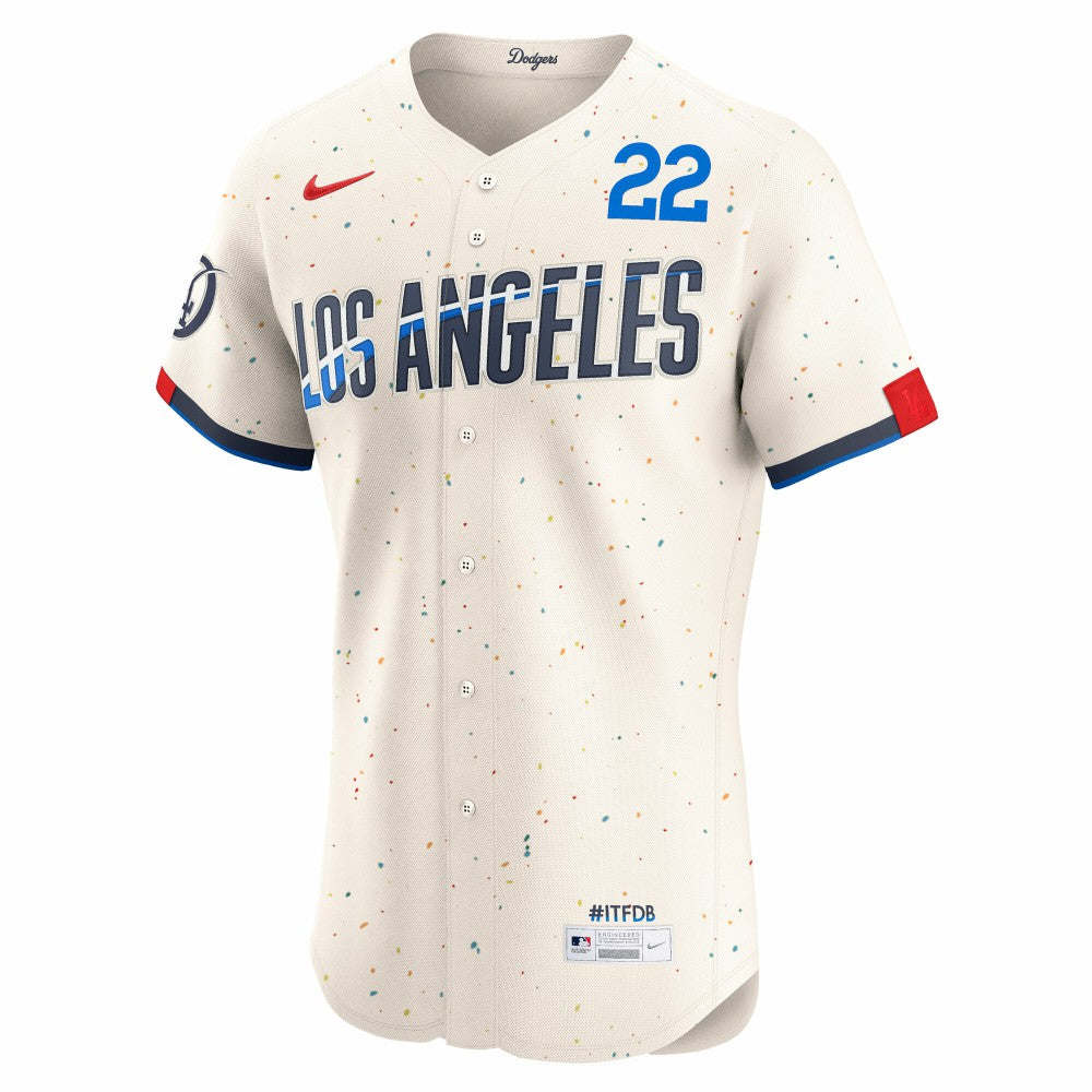 Clayton Kershaw Los Angeles Dodgers Nike City Connect Elite Jersey | MLB Discount
