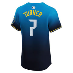 Trea Turner Philadelphia Phillies Nike City Connect Elite Jersey | MLB For sale