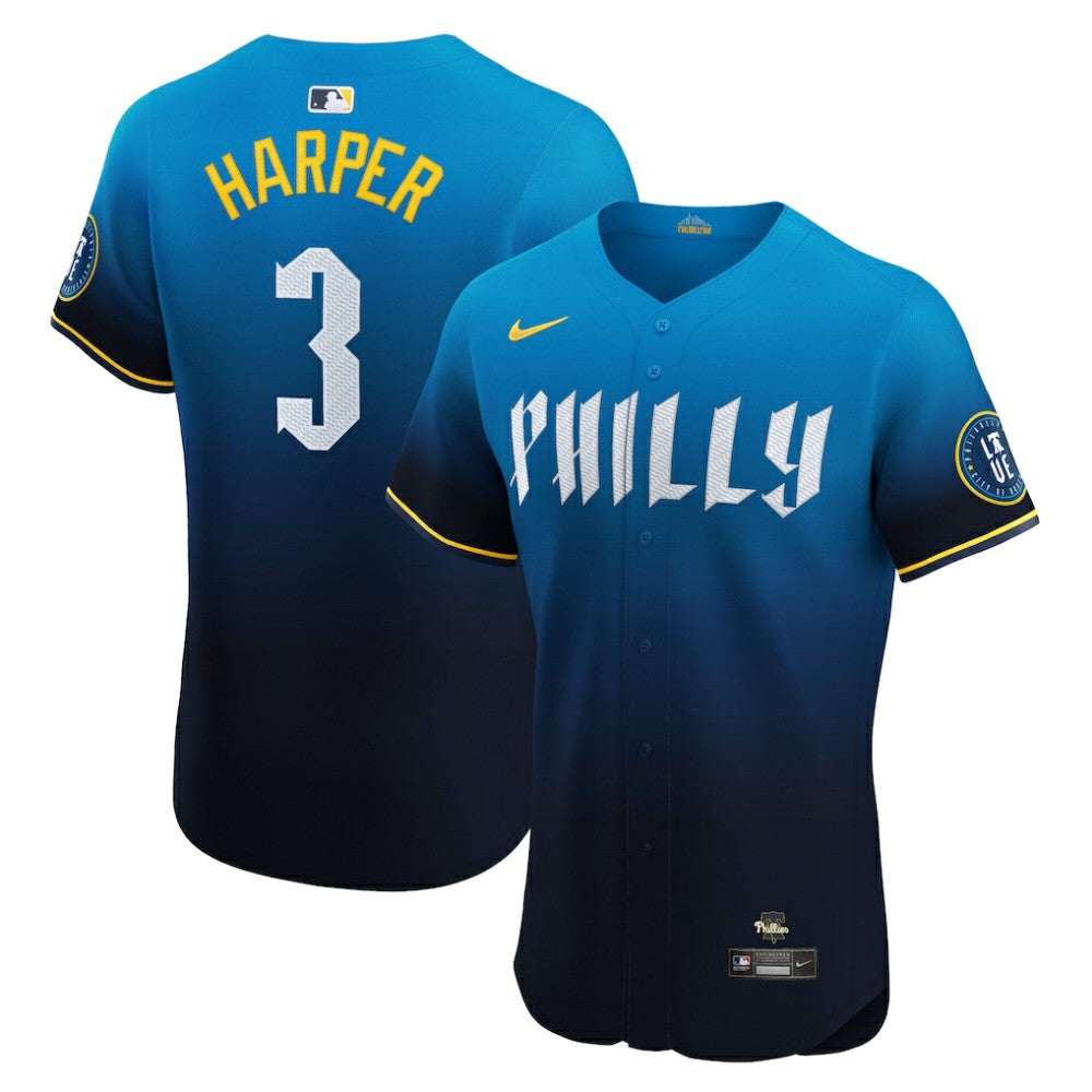 Bryce Harper Philadelphia Phillies Nike City Connect Elite Jersey | MLB On Sale