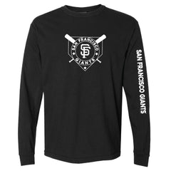 San Francisco Giants Soft as a Grape Women's Pigment Dye Long Sleeve T-Shirt | MLB Near me