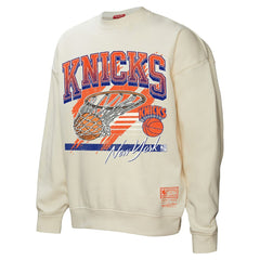 New York Knicks Women's Brush Bucket Pullover Sweatshirt Outlet