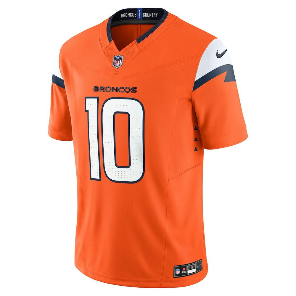 Denver Broncos Nike Bo Nix  Vapor F.U.S.E. Limited Jersey