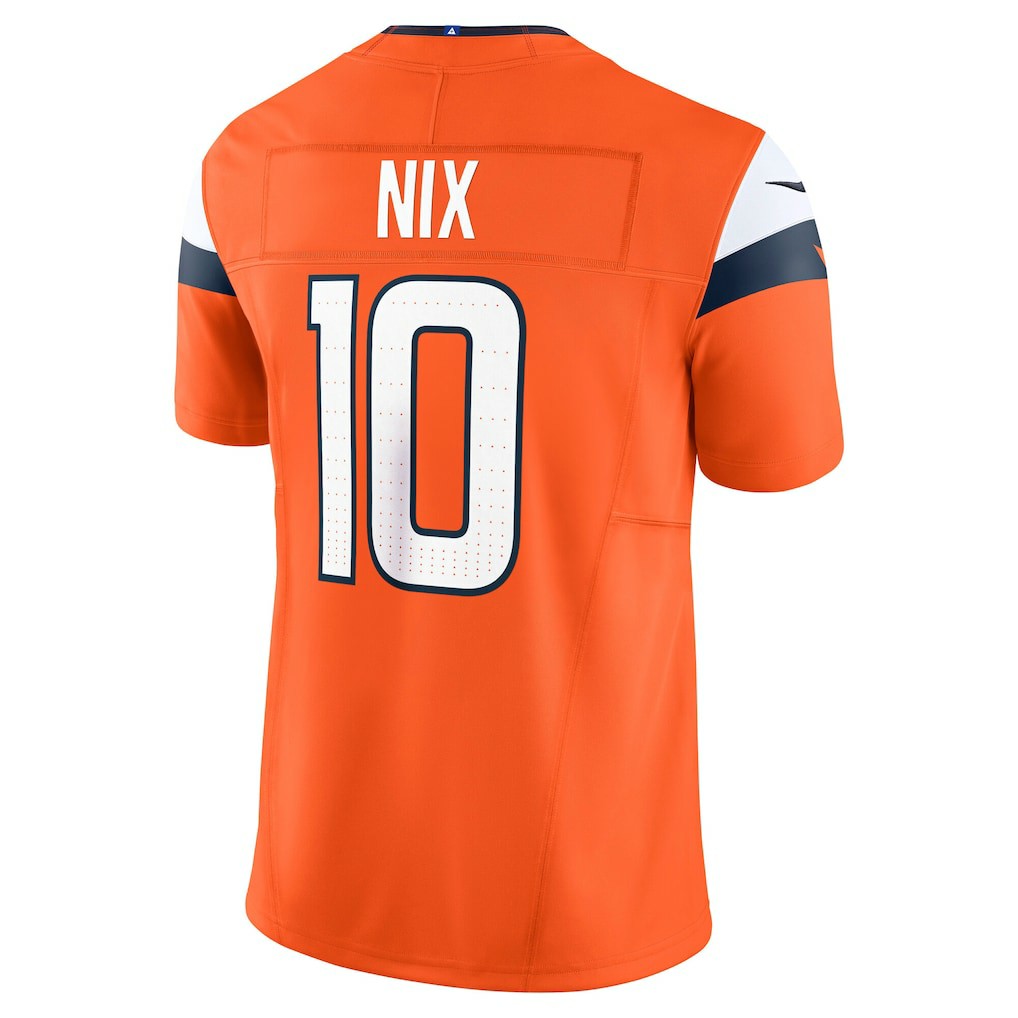 Denver Broncos Nike Bo Nix  Vapor F.U.S.E. Limited Jersey