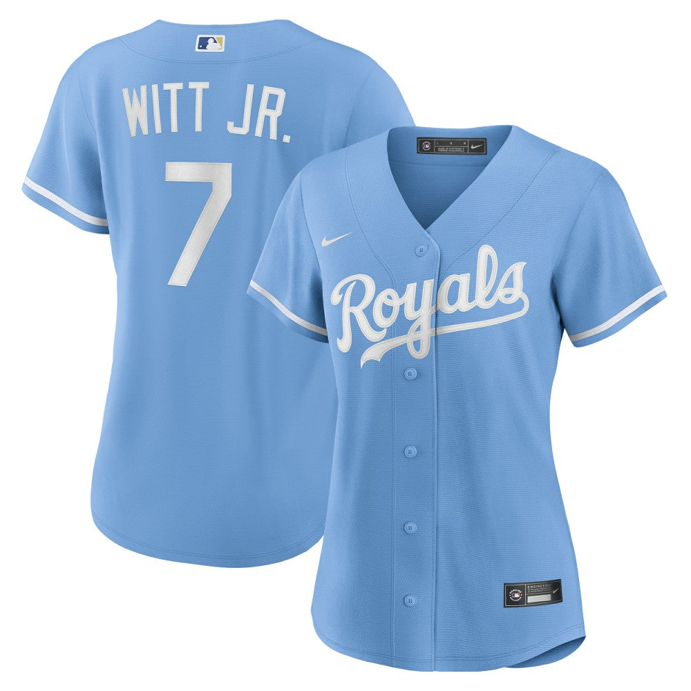 Bobby Witt Jr. Kansas City Royals Nike Women's Alternate Replica Player Jersey | MLB On Sale