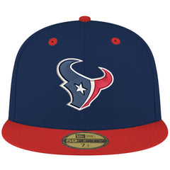 Houston Texans New Era Flipside Two-Tone 59FIFTY Fitted Hat