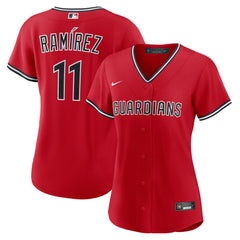 José Ramírez Cleveland Guardians Nike Women's Alternate 2 Replica Jersey | MLB New