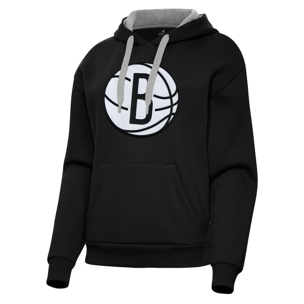 Brooklyn Nets Antigua Women's Victory Pullover Hoodie Online