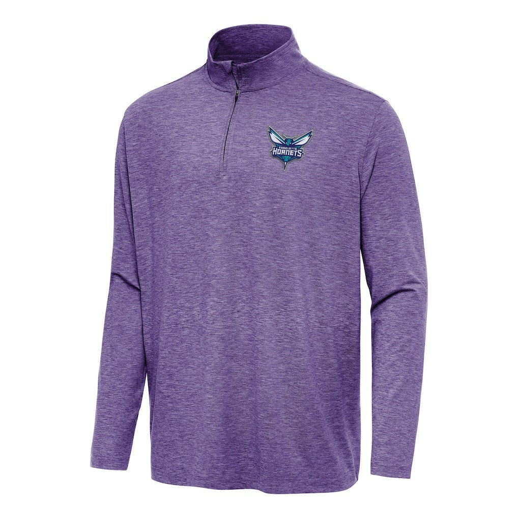 Charlotte Hornets Antigua Hunk Quarter-Zip Top Outlet
