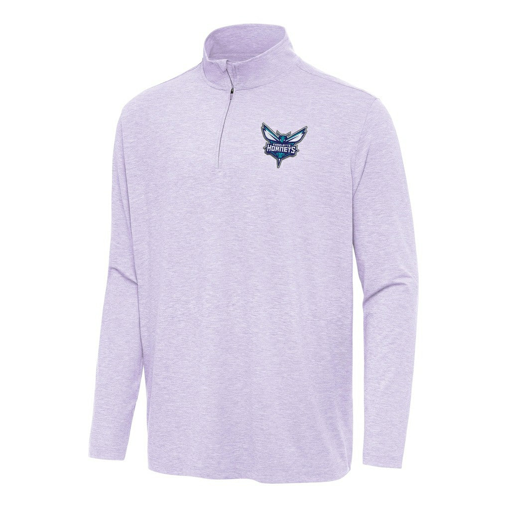 Charlotte Hornets Antigua Hunk Quarter-Zip Top For Sale