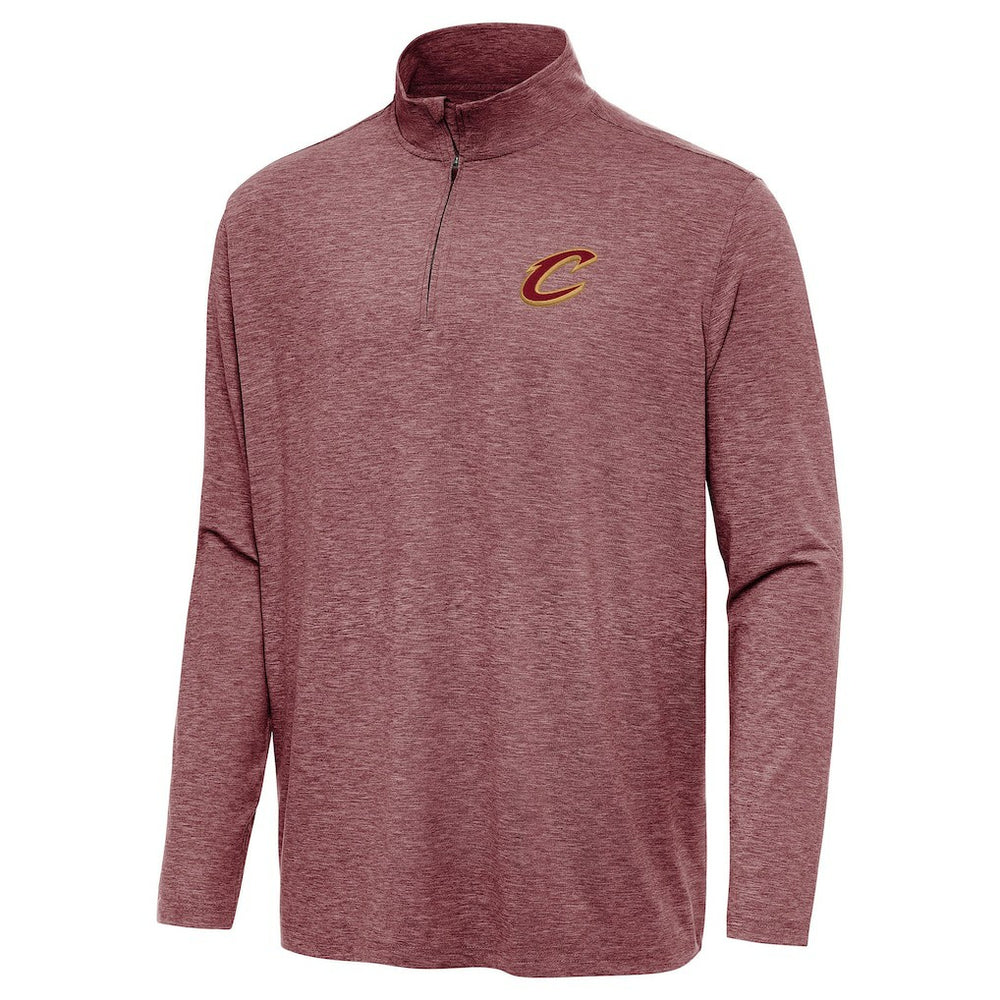 Cleveland Cavaliers Antigua Hunk Quarter-Zip Top sale Discount