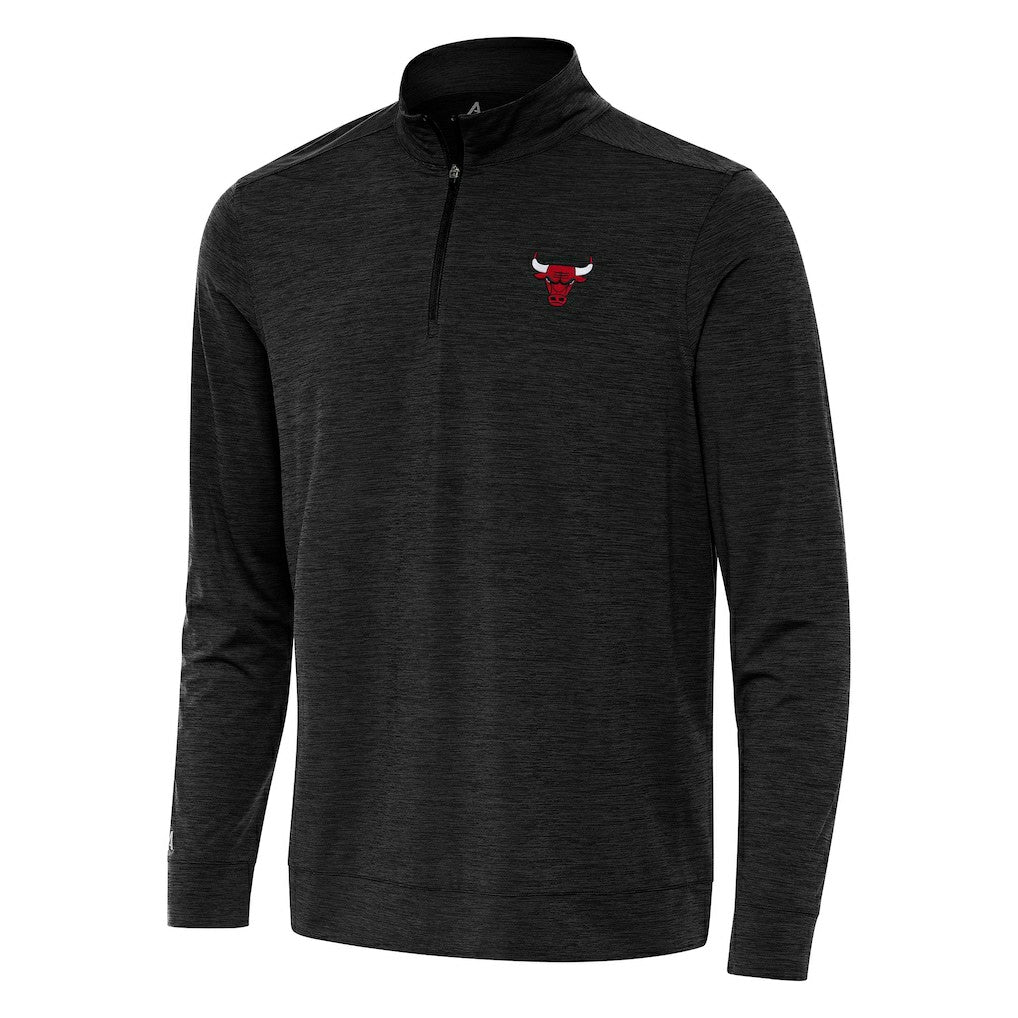 Chicago Bulls Antigua Bright Quarter-Zip Top Online