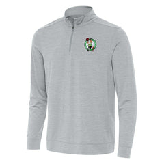 Boston Celtics Antigua Bright Quarter-Zip Top On Sale