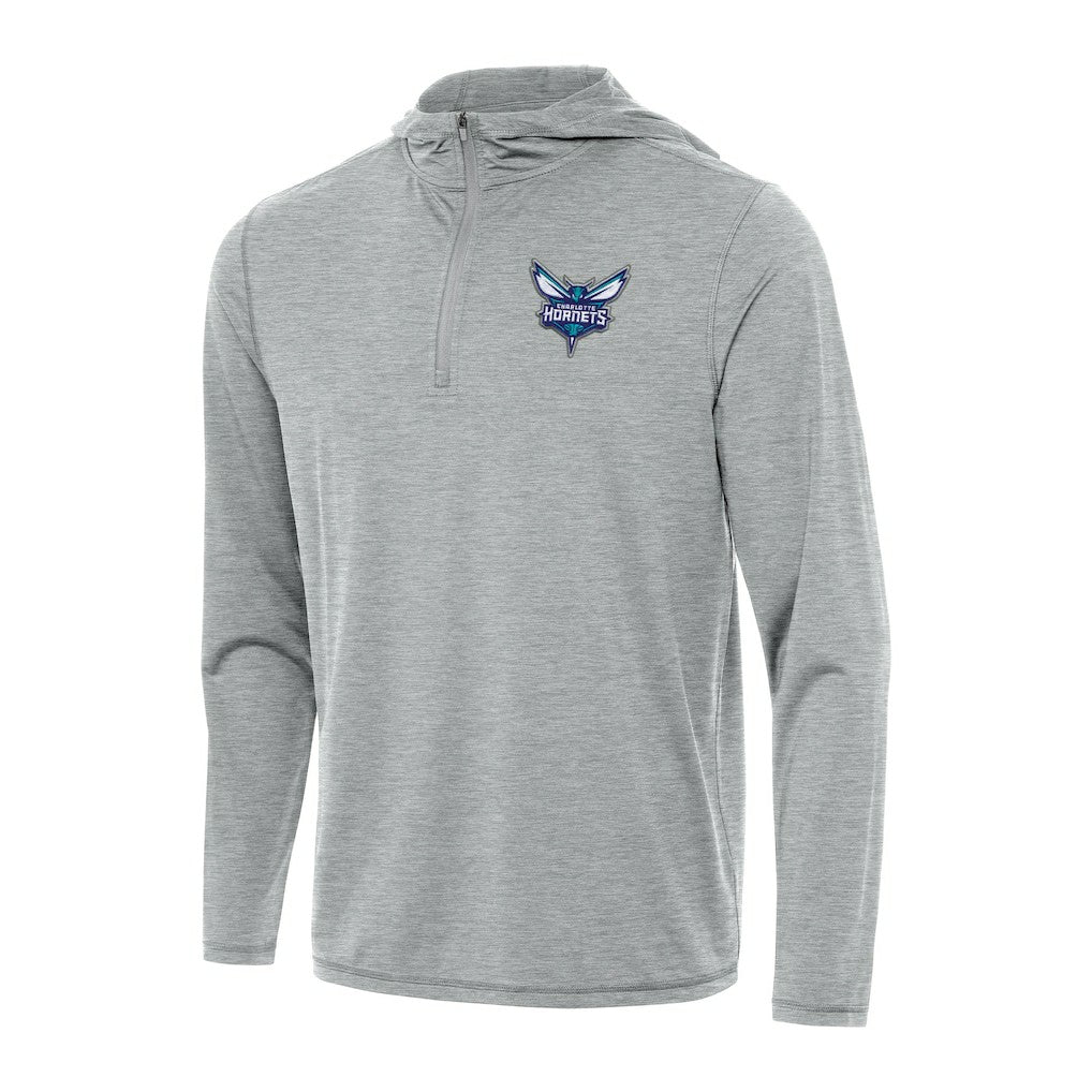 Charlotte Hornets Antigua Tidy Quarter-Zip Hoodie For Sale
