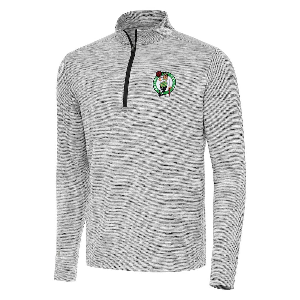 Boston Celtics Antigua Cause Quarter-Zip Top On Sale