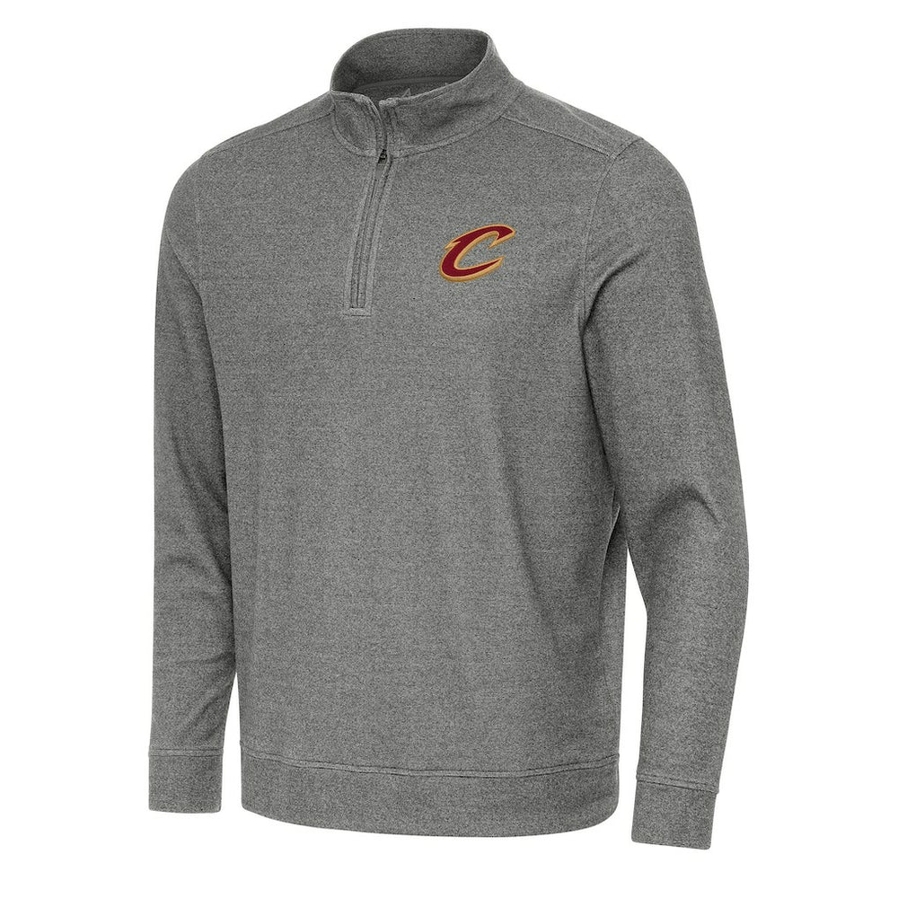 Cleveland Cavaliers Antigua Subtle Quarter-Zip Sweatshirt sale Discount
