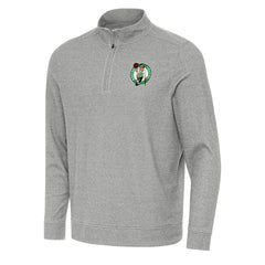 Boston Celtics Antigua Subtle Quarter-Zip Sweatshirt New