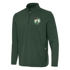 Boston Celtics Antigua Perilous Quarter-Zip Sweatshirt On Sale