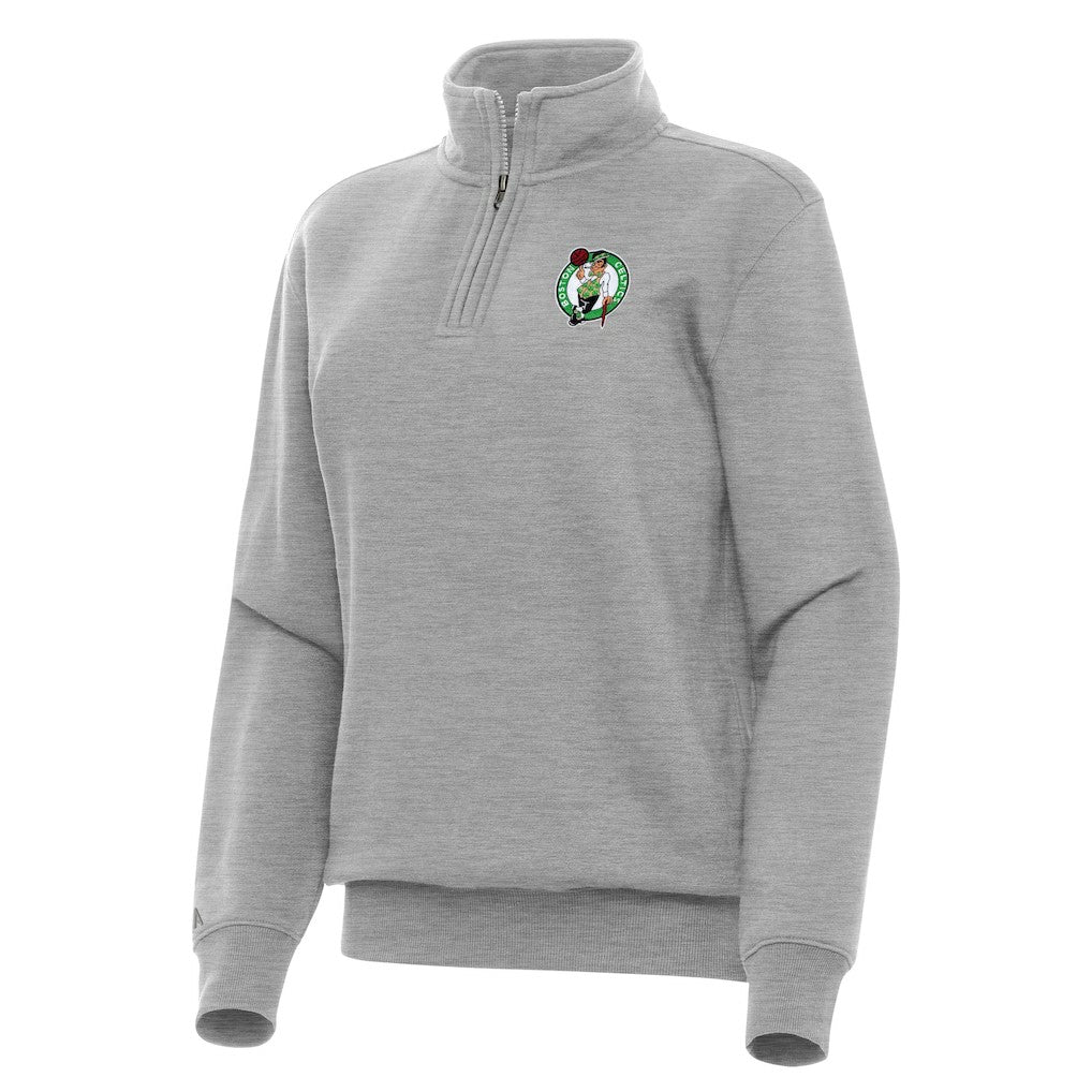 Boston Celtics Antigua Women's Victory Quarter-Zip Sweatshirt Discount