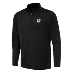 Brooklyn Nets Antigua Reprocess Quarter-Zip Top Online