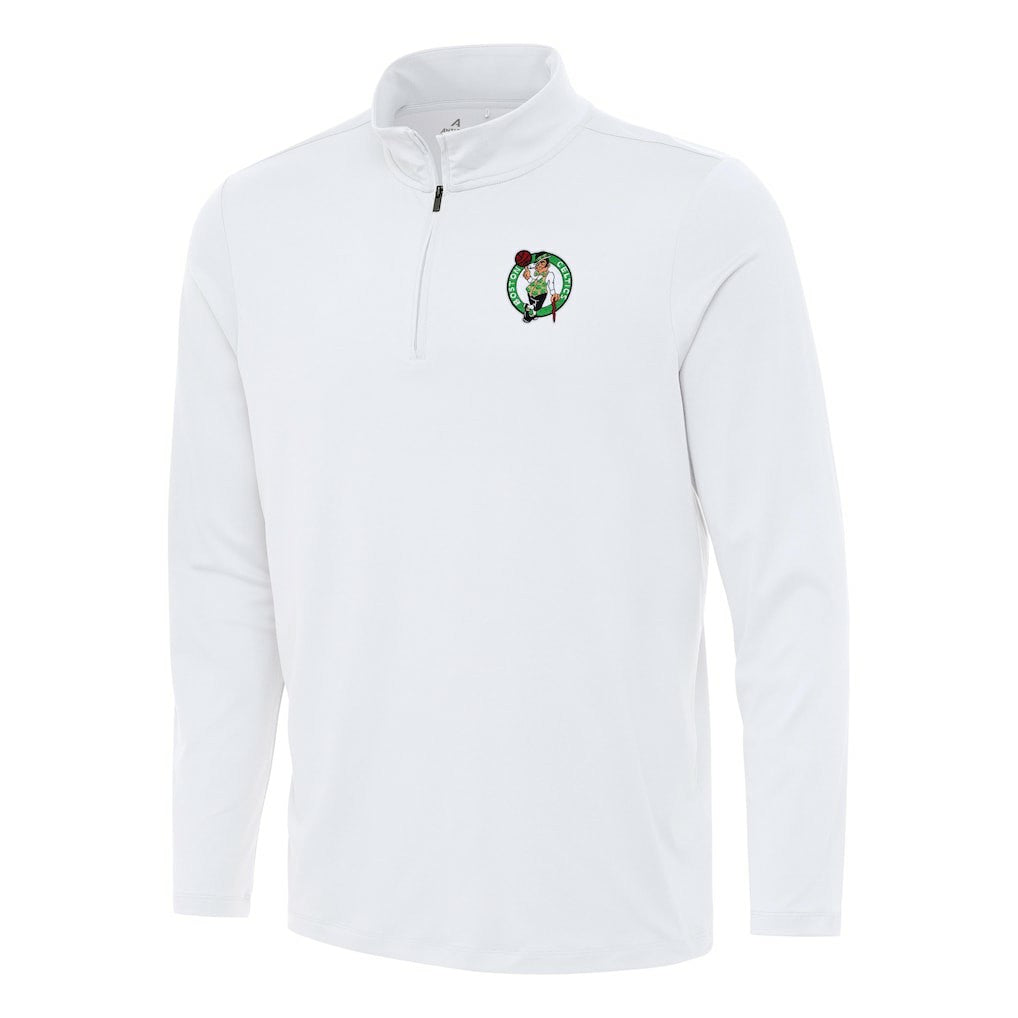 Boston Celtics Antigua Reprocess Quarter-Zip Top Discount