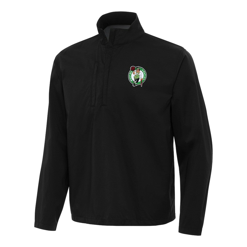 Boston Celtics Antigua Brisk Quarter-Zip Windbreaker Outlet