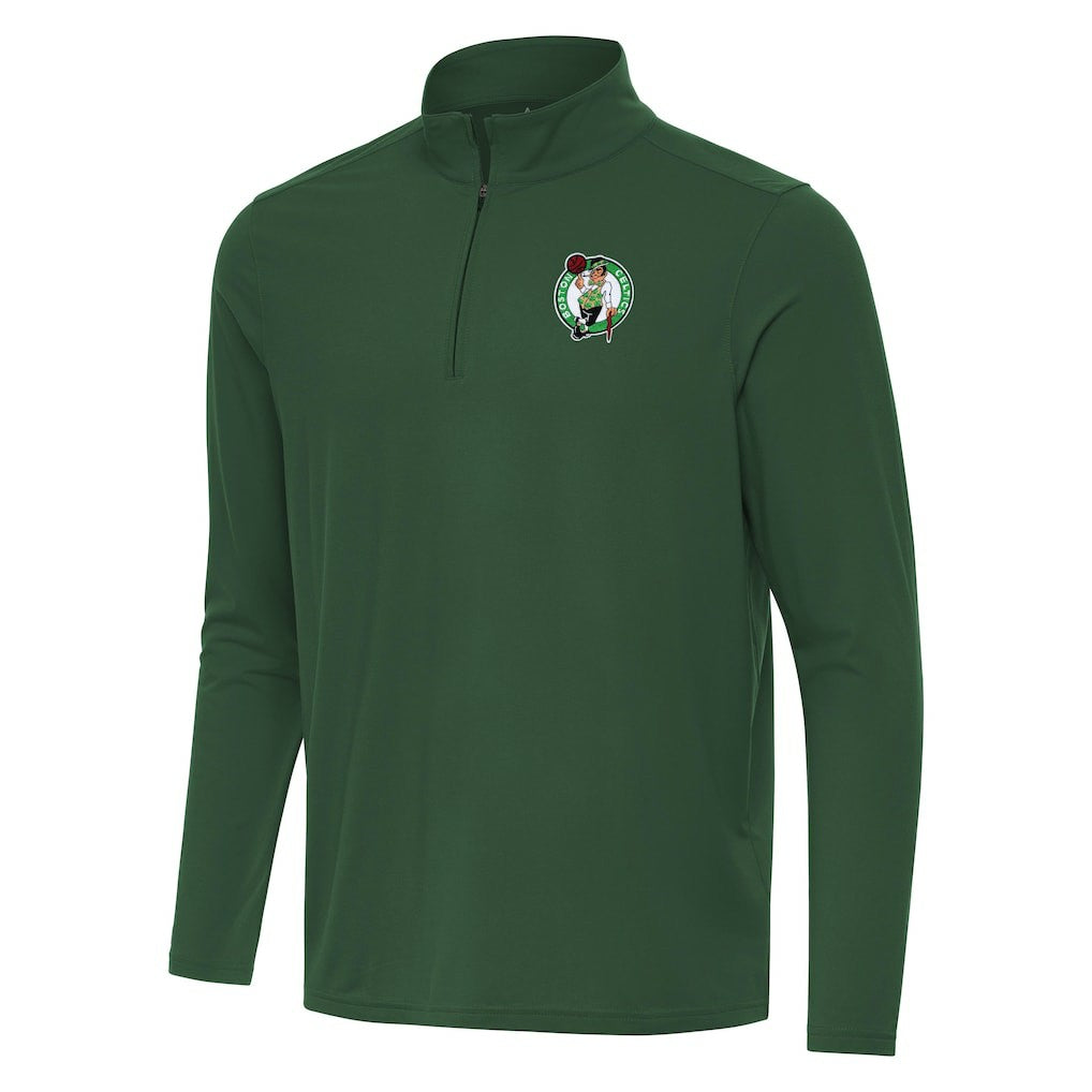 Boston Celtics Antigua Intent Quarter-Zip Top Outlet