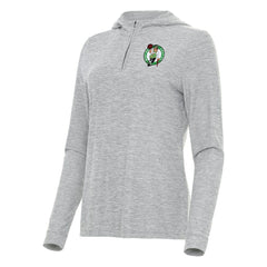 Boston Celtics Antigua Women's Daybreak Quarter-Zip Hoodie For Sale