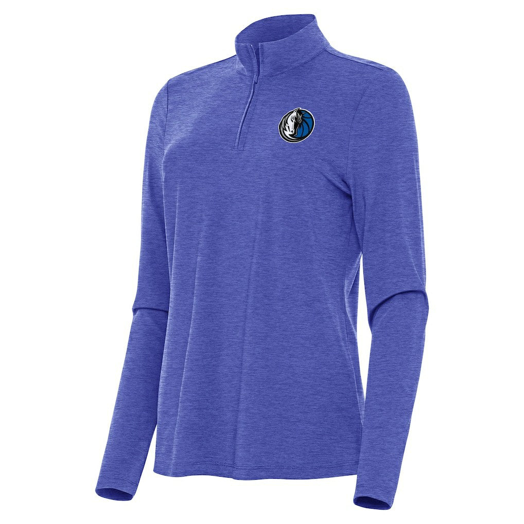 Dallas Mavericks Antigua Women's Bright Quarter-Zip Top sale For Sale