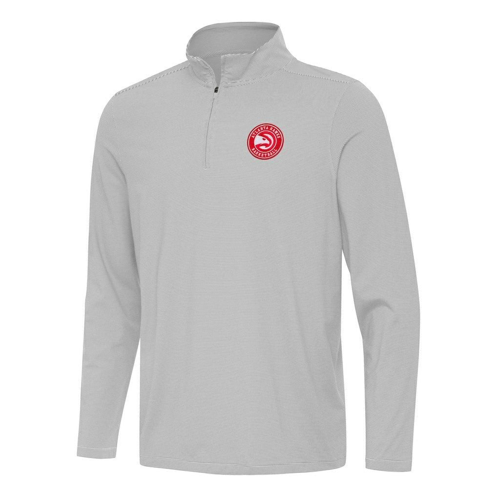 Atlanta Hawks Antigua Twine Quarter-Zip Top Discount