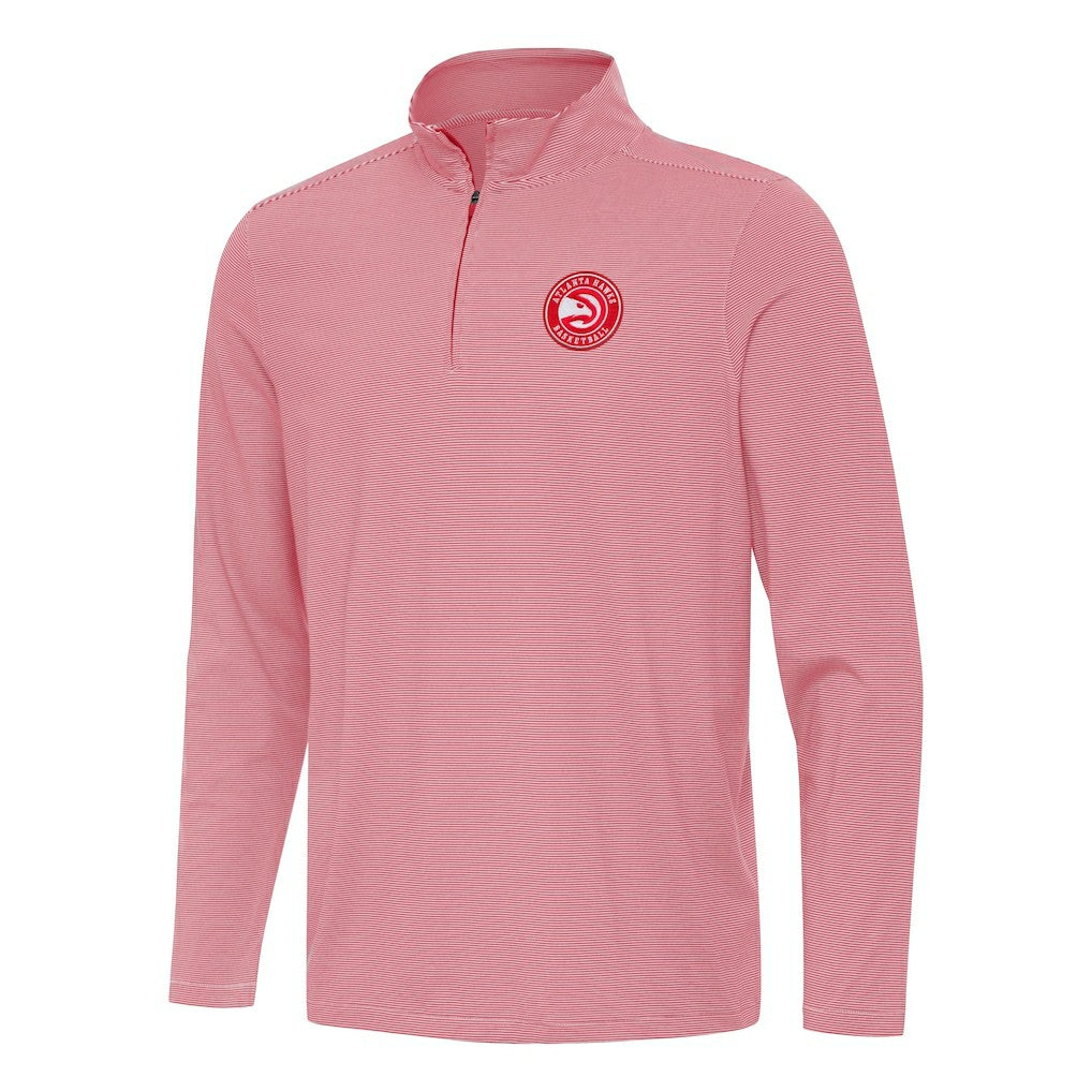 Atlanta Hawks Antigua Twine Quarter-Zip Top Online