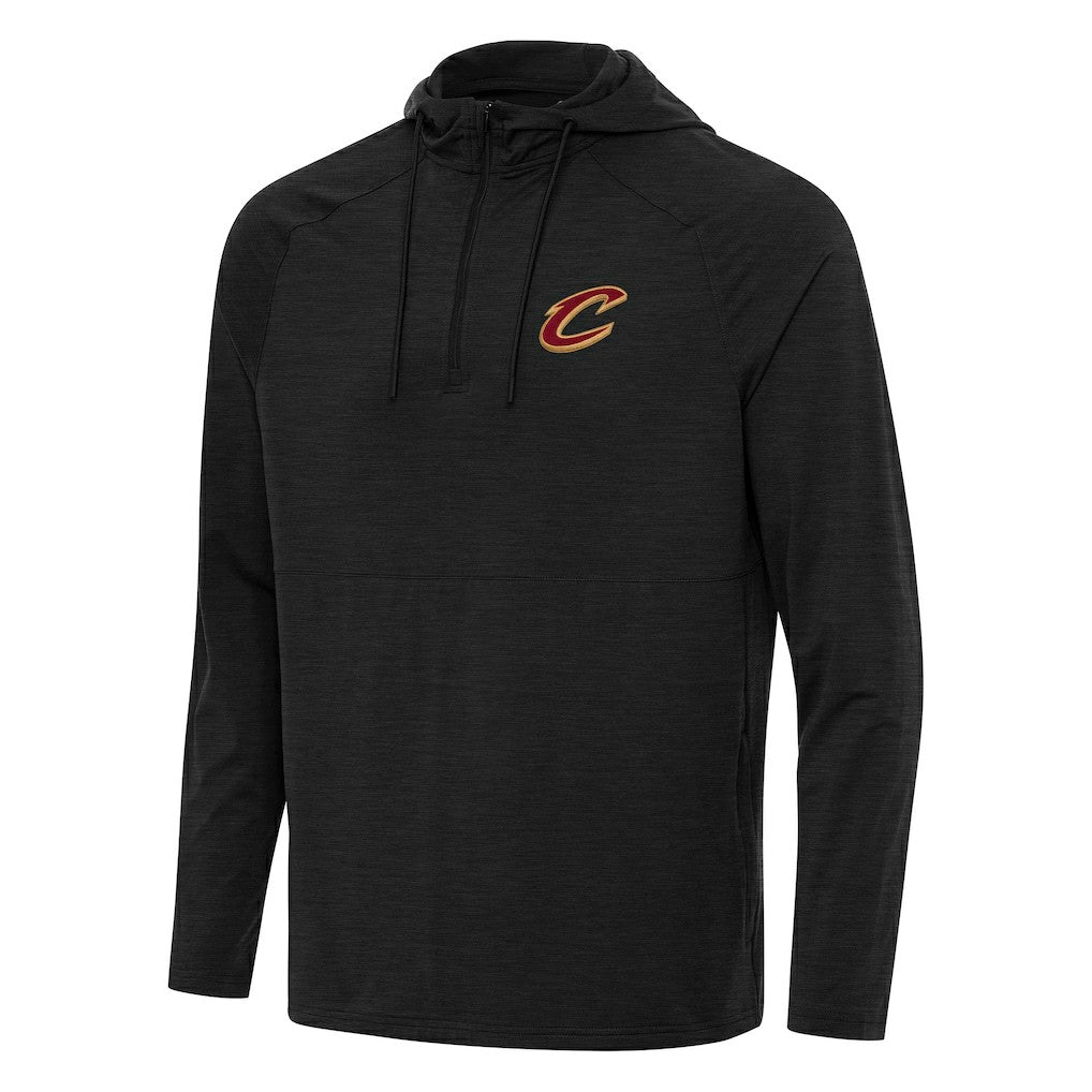 Cleveland Cavaliers Antigua Spikes Raglan Quarter-Zip Hoodie sale New