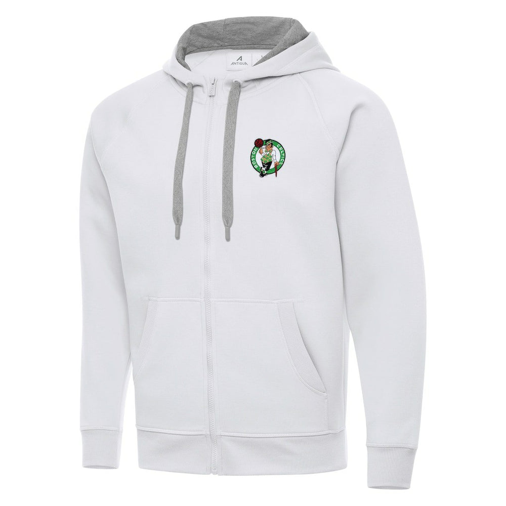 Boston Celtics Antigua Big & Tall Victory Full-Zip Hoodie Jacket For Sale