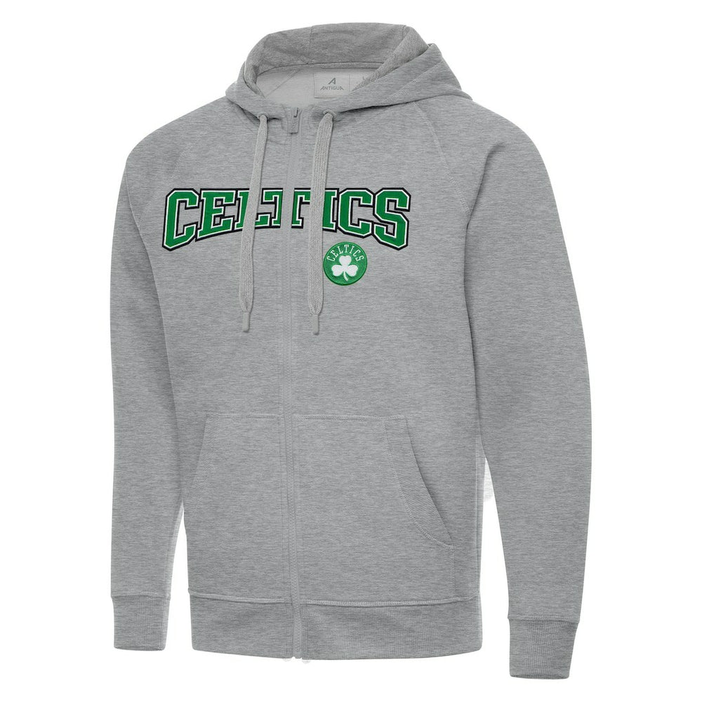 Boston Celtics Antigua Big & Tall Victory Full-Zip Hoodie Jacket Discount