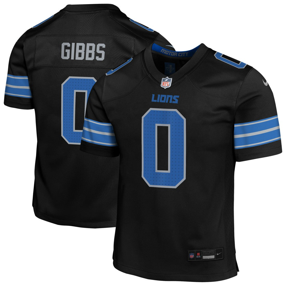 Detroit Lions Nike Jahmyr Gibbs  Youth Game Jersey