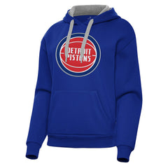 Detroit Pistons Antigua Women's Victory Pullover Hoodie sale New