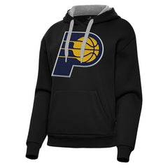 Indiana Pacers Antigua Women's Victory Pullover Hoodie On Sale