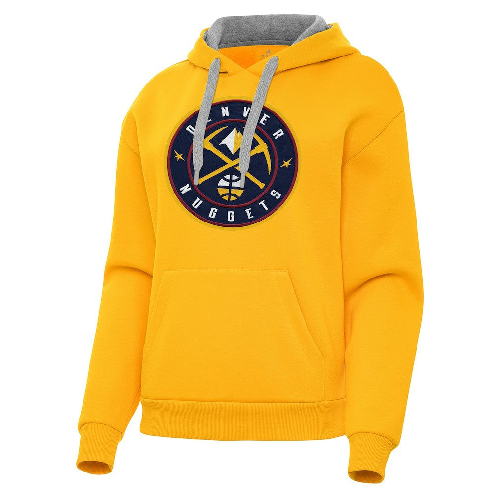 Denver Nuggets Antigua Women's Victory Pullover Hoodie sale Discount