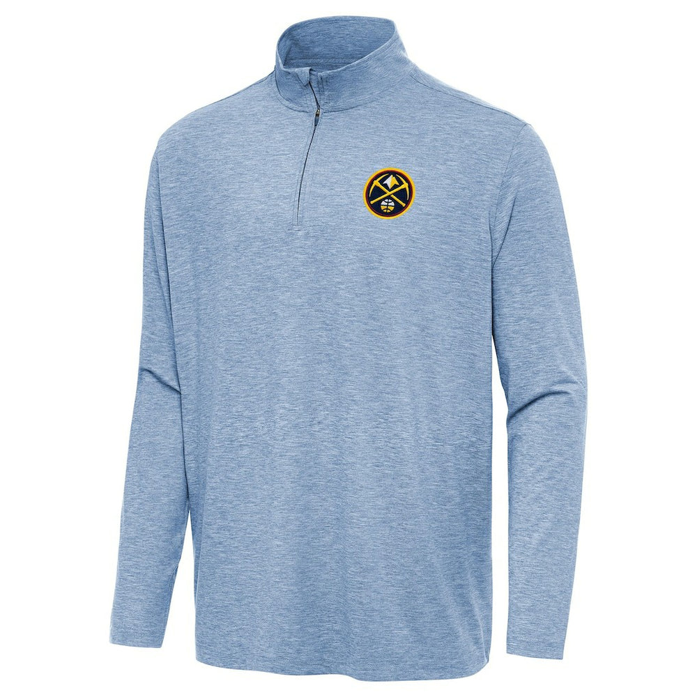 Denver Nuggets Antigua Hunk Quarter-Zip Top sale Discount