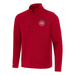 Detroit Pistons Antigua Insider Quarter-Zip Top sale Discount