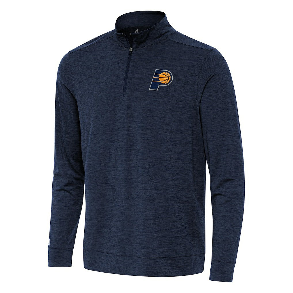 Indiana Pacers Antigua Bright Quarter-Zip Top On Sale