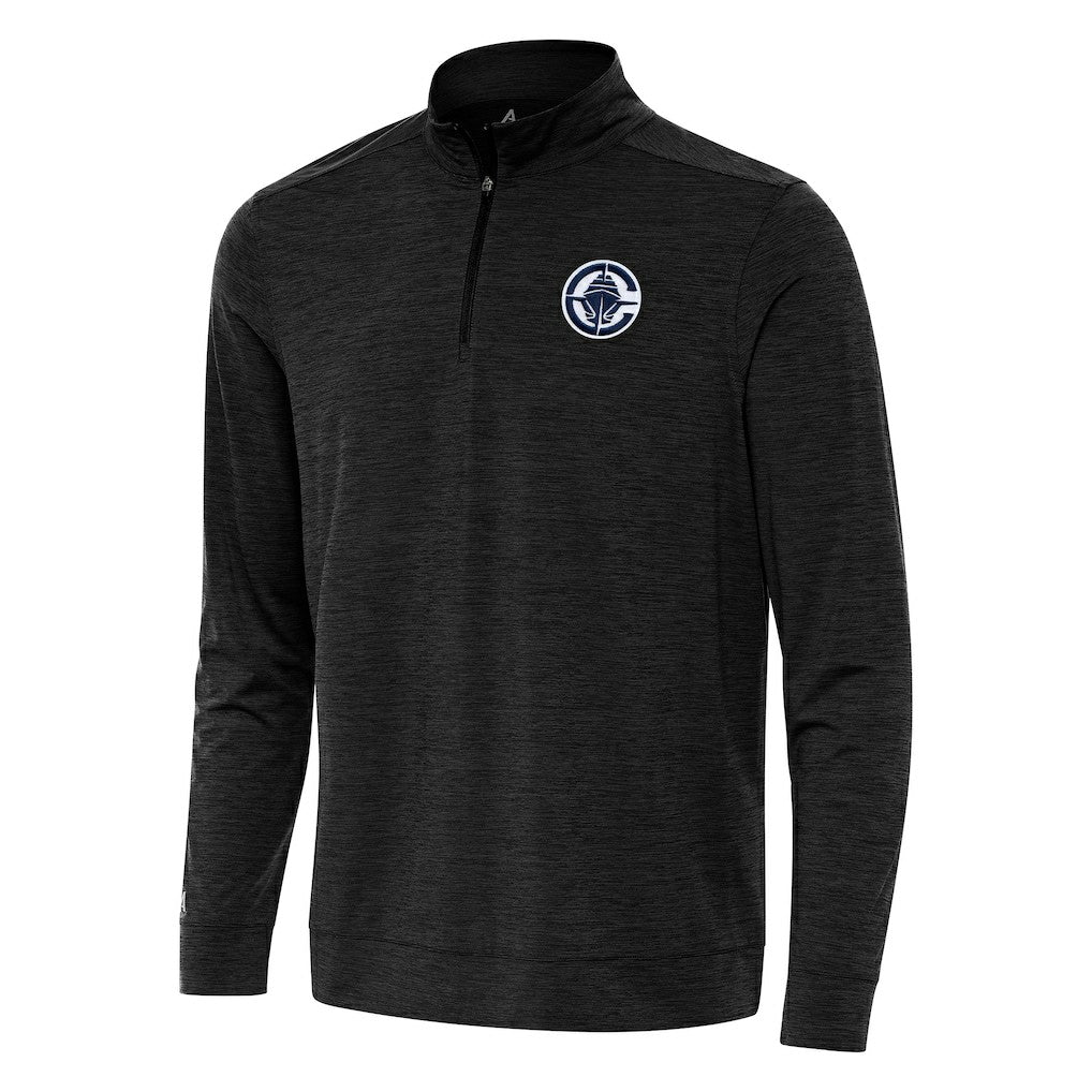 LA Clippers Antigua Bright Quarter-Zip Top On Sale