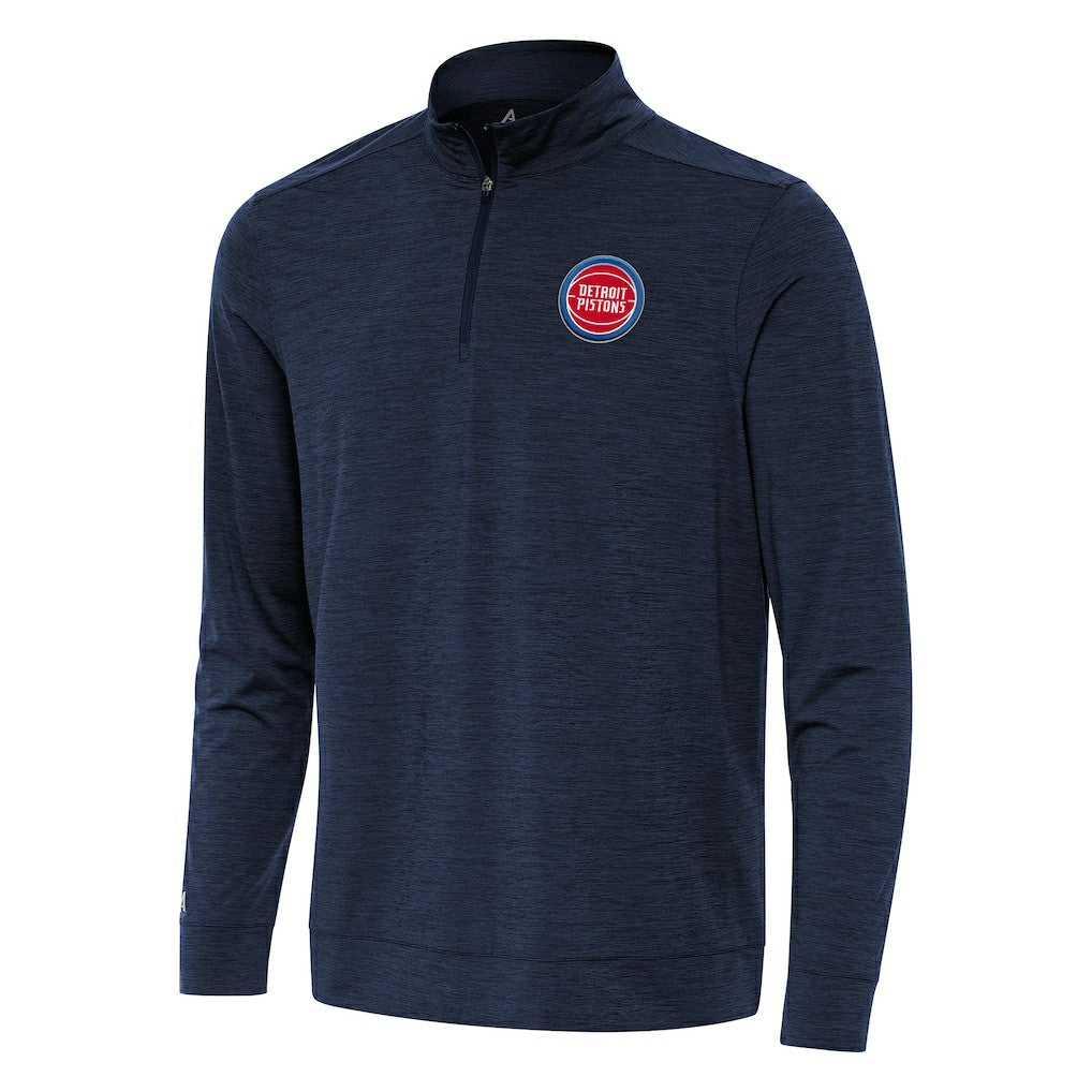 Detroit Pistons Antigua Bright Quarter-Zip Top sale Online