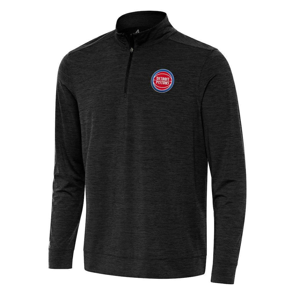 Detroit Pistons Antigua Bright Quarter-Zip Top sale New