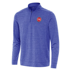 Detroit Pistons Antigua Bright Quarter-Zip Top sale For Sale