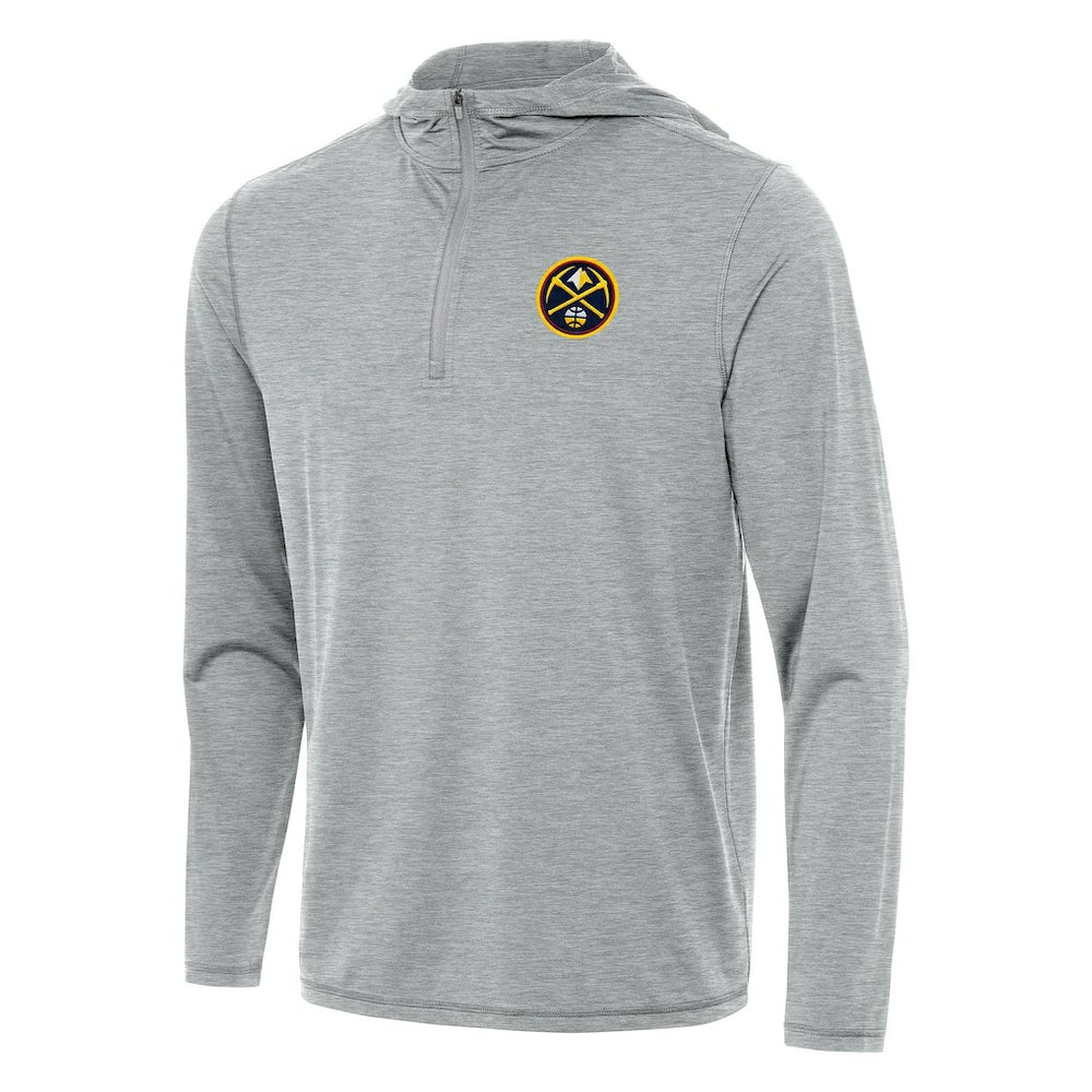 Denver Nuggets Antigua Tidy Quarter-Zip Hoodie sale On Sale