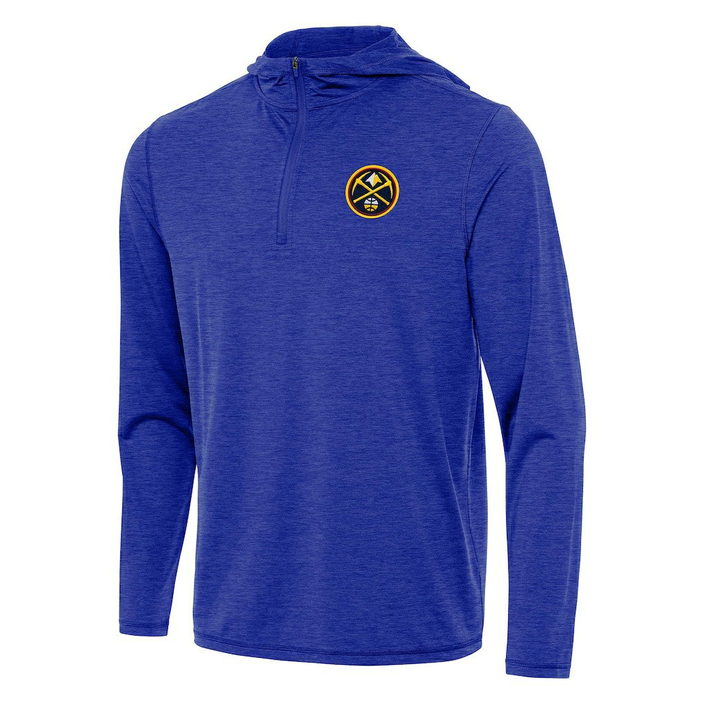 Denver Nuggets Antigua Tidy Quarter-Zip Hoodie sale Discount