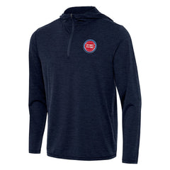 Detroit Pistons Antigua Tidy Quarter-Zip Hoodie sale Outlet