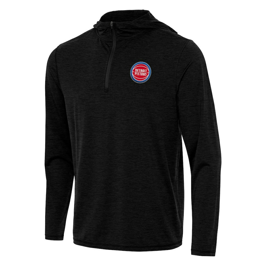 Detroit Pistons Antigua Tidy Quarter-Zip Hoodie sale For Sale